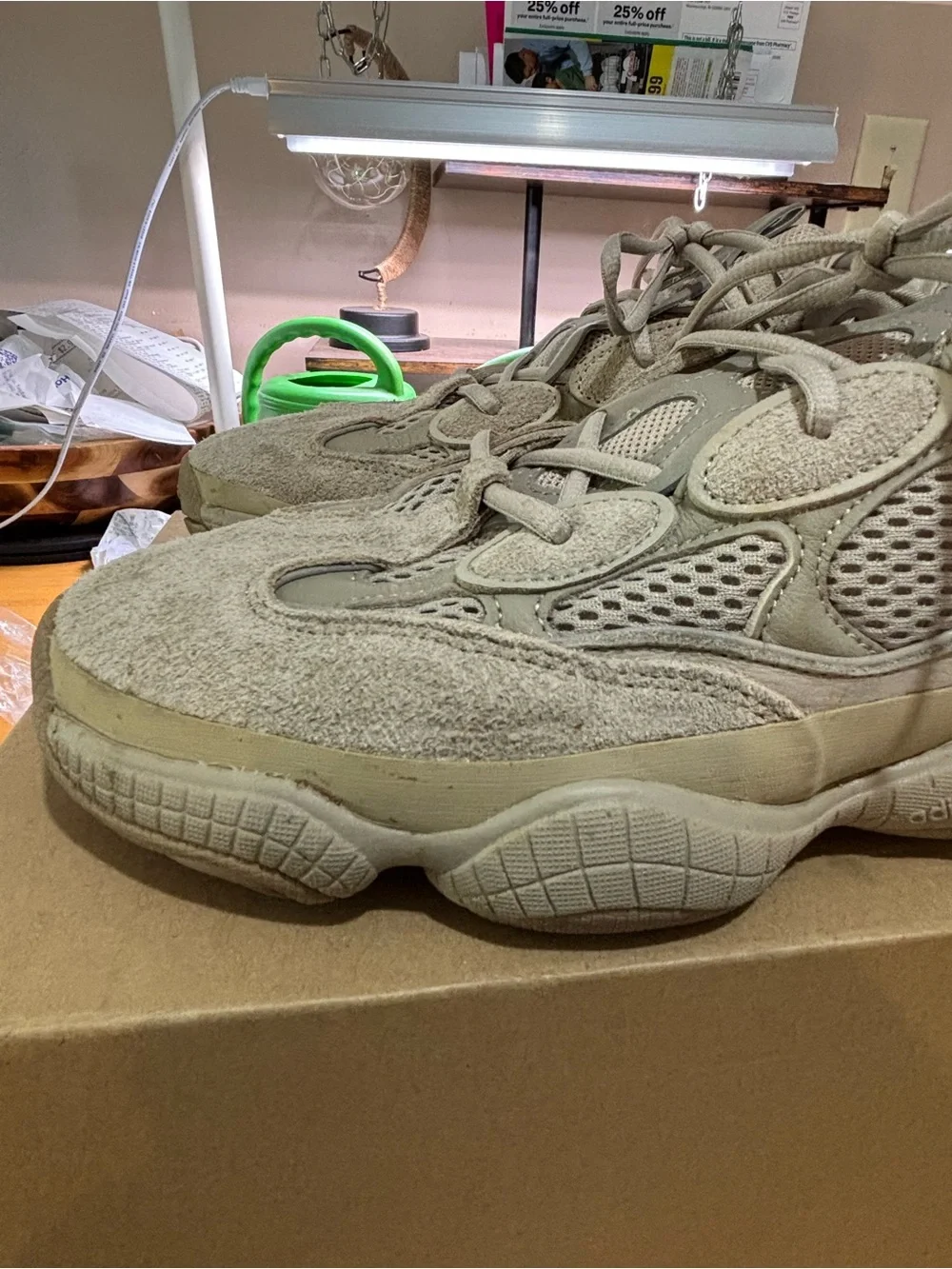 ADIDAS X YEEZY 500 LOW SNEAKERS MENS